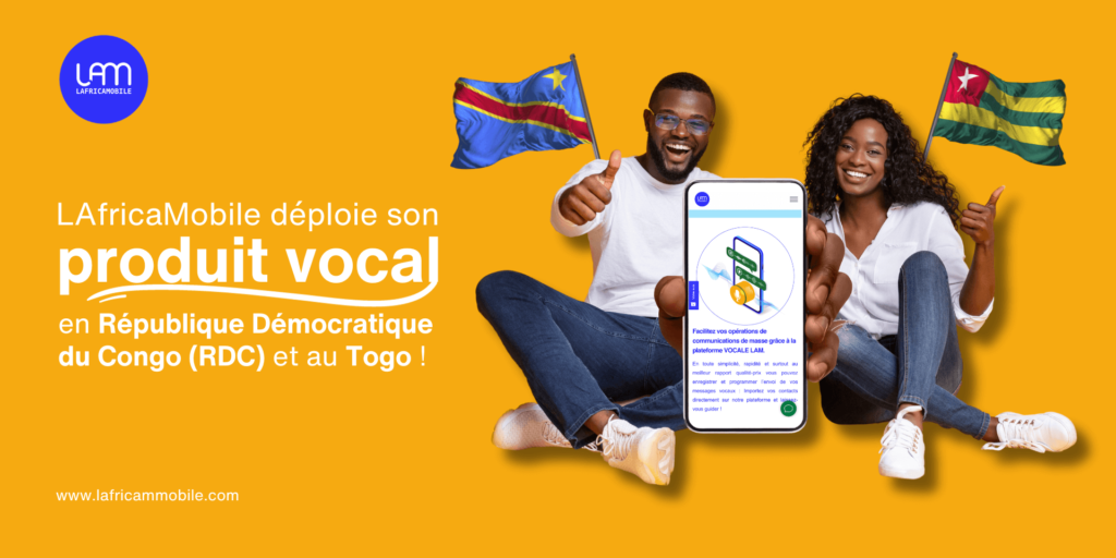 LAfricaMobile déploie son produit vocal en République démocratique du Congo (RDC) et au Togo !